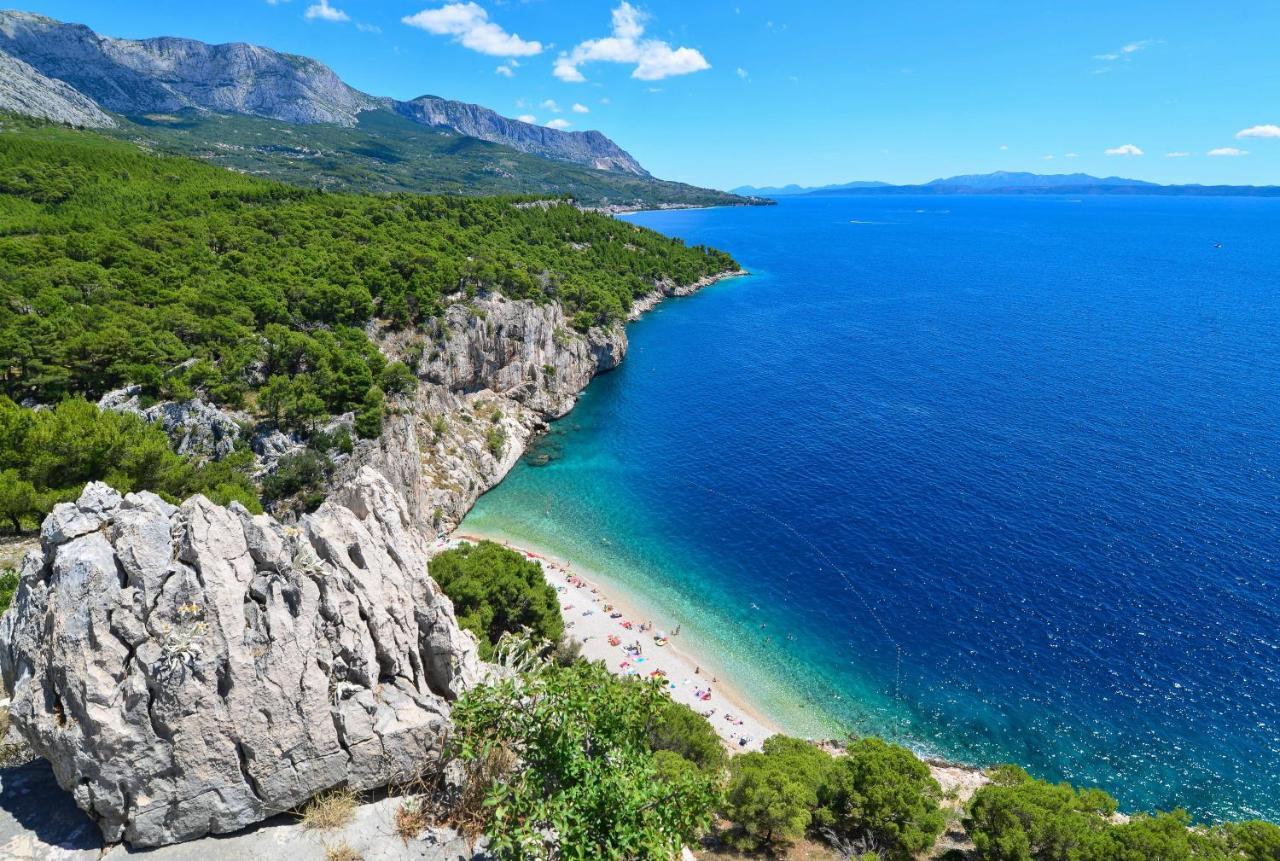 Apartment Makarska, Panoramic Sea & Mountains View, Cucek Dış mekan fotoğraf