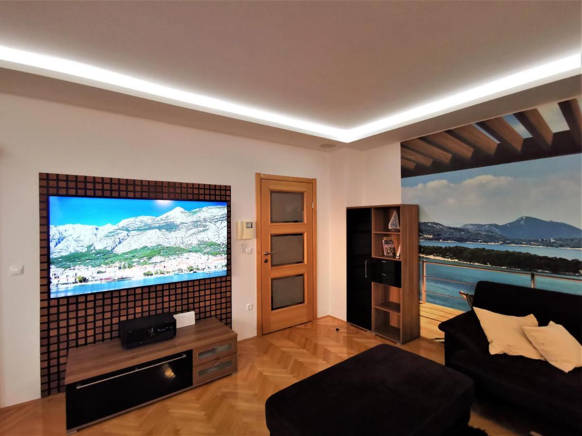 Apartment Makarska, Panoramic Sea & Mountains View, Cucek Dış mekan fotoğraf