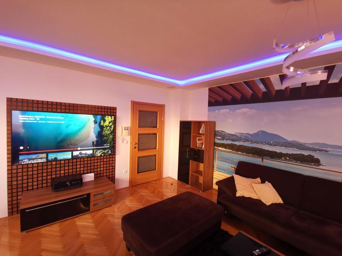 Apartment Makarska, Panoramic Sea & Mountains View, Cucek Dış mekan fotoğraf