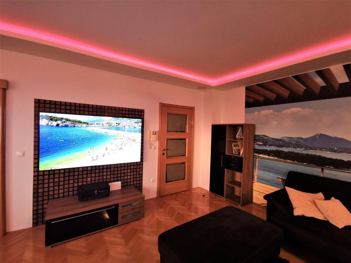 Apartment Makarska, Panoramic Sea & Mountains View, Cucek Dış mekan fotoğraf