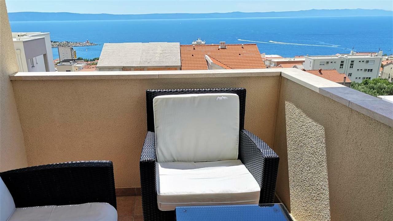 Apartment Makarska, Panoramic Sea & Mountains View, Cucek Dış mekan fotoğraf