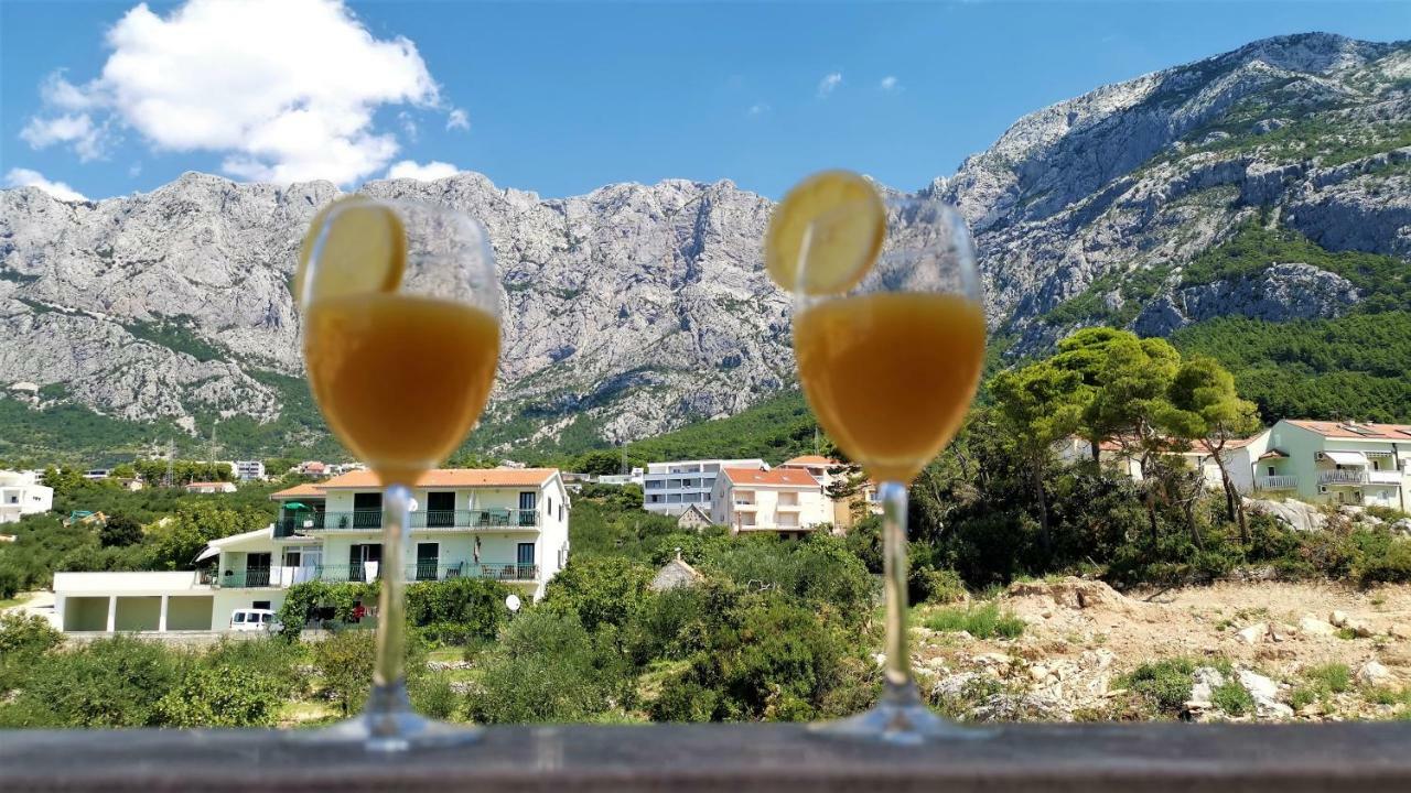 Apartment Makarska, Panoramic Sea & Mountains View, Cucek Dış mekan fotoğraf