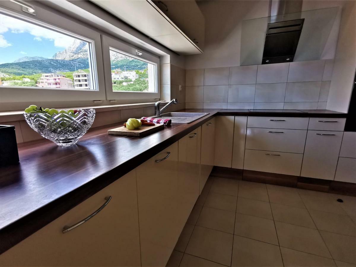 Apartment Makarska, Panoramic Sea & Mountains View, Cucek Dış mekan fotoğraf