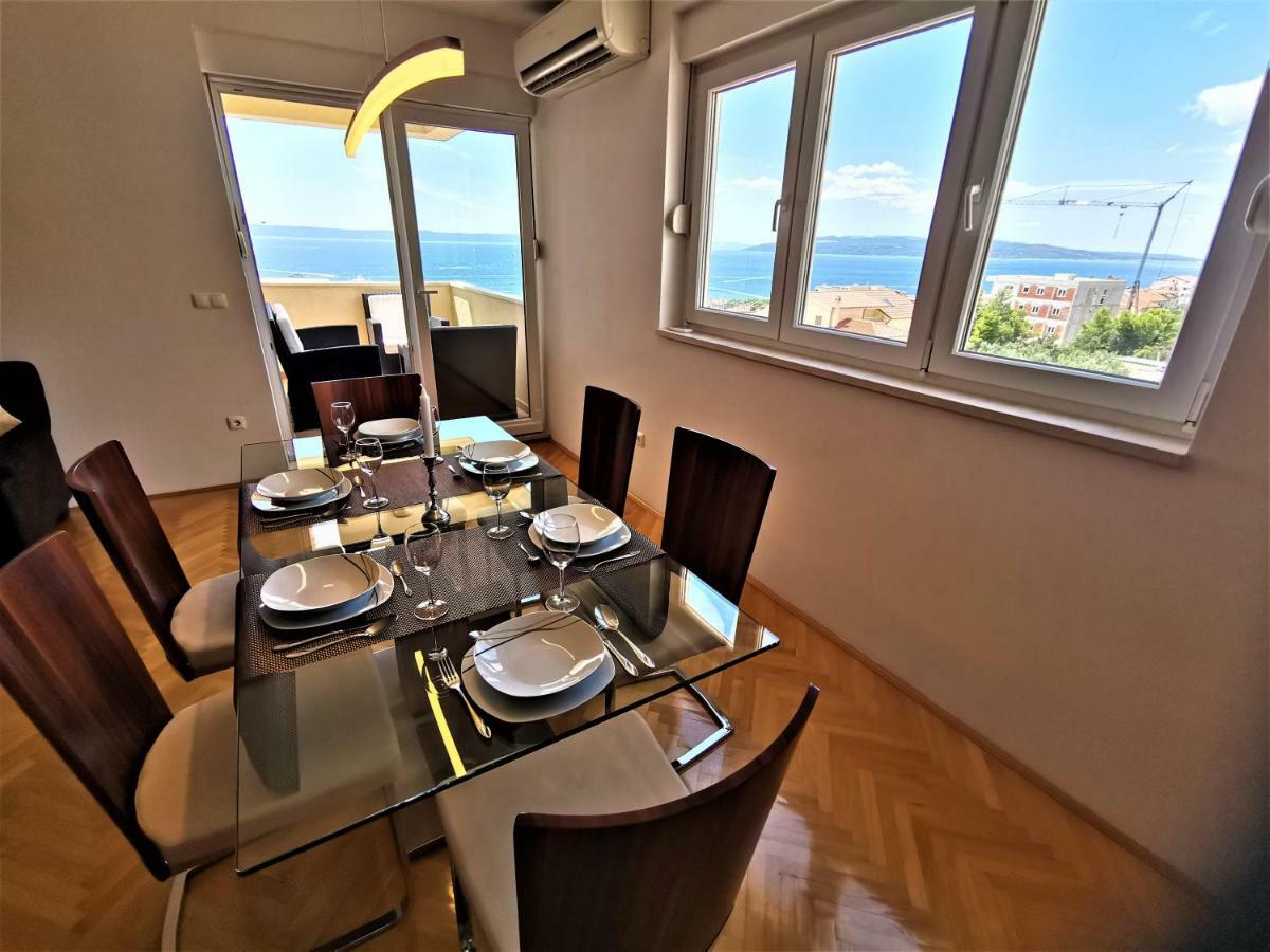 Apartment Makarska, Panoramic Sea & Mountains View, Cucek Dış mekan fotoğraf