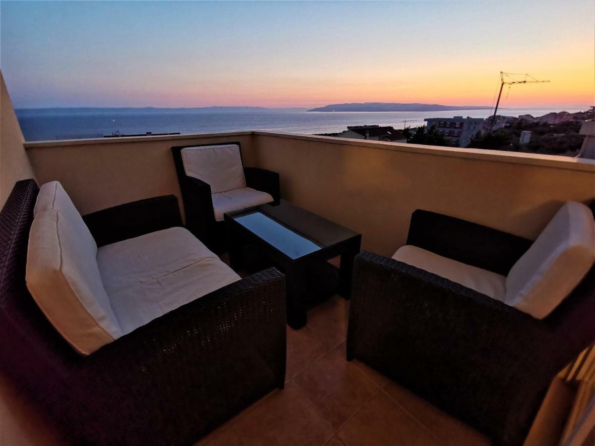 Apartment Makarska, Panoramic Sea & Mountains View, Cucek Dış mekan fotoğraf
